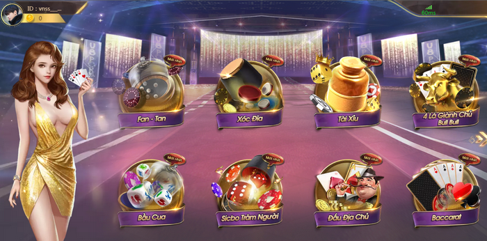 Chọn game Bầu Cua trong QH88
