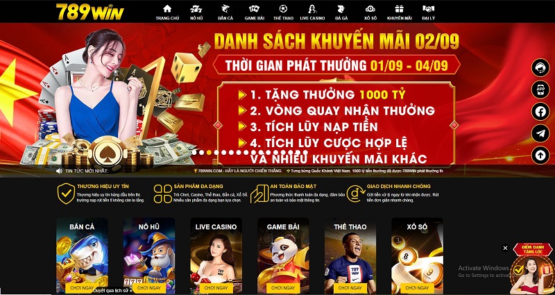 Giới thiệu về tổng sân chơi 789Win 