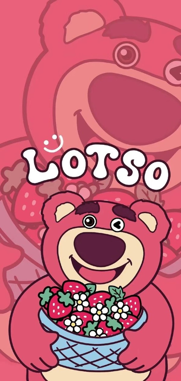 Hình nền đầu gấu dâu Lotso 10