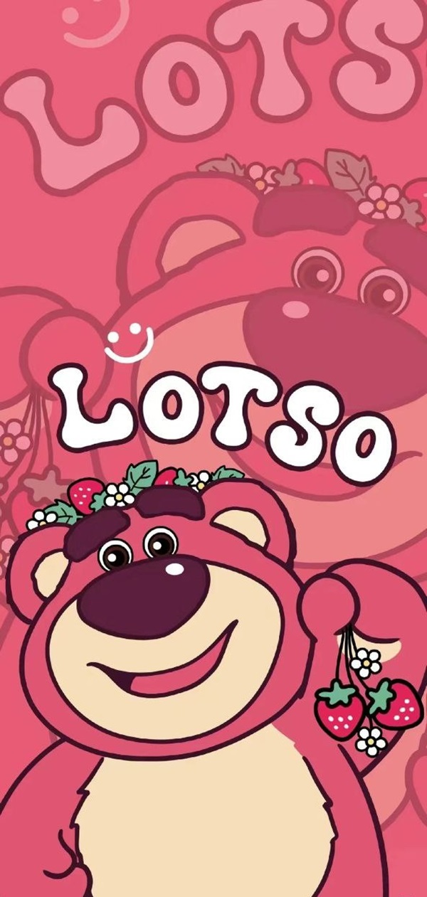 Hình nền đầu gấu dâu Lotso 11