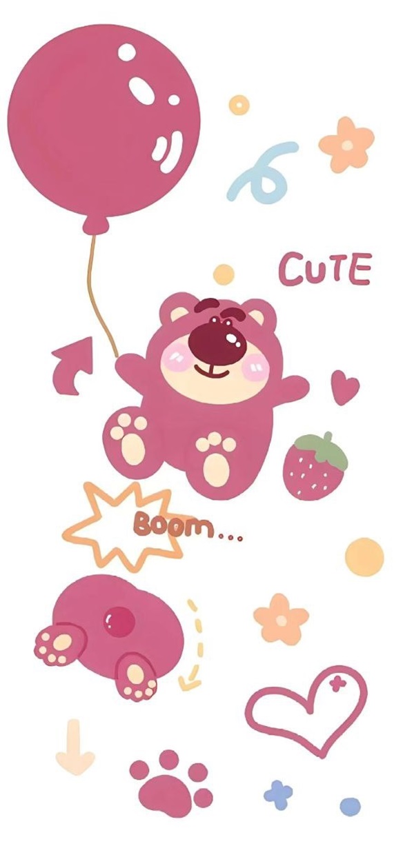 Hình nền đầu gấu dâu Lotso 15