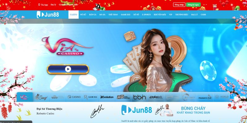 Casino trực tuyến phong cách châu âu siêu hấp dẫn