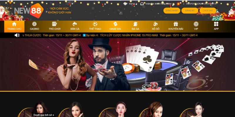 Tìm hiểu về sòng Casino New88