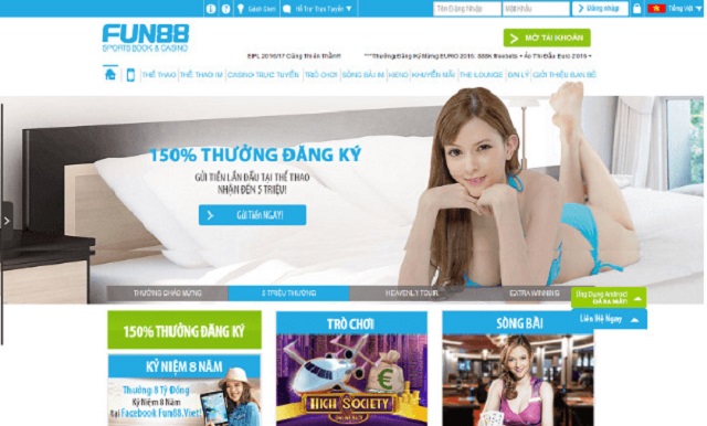 Fun88BK là đại lý uỷ quyền của fun88 tại Việt Nam