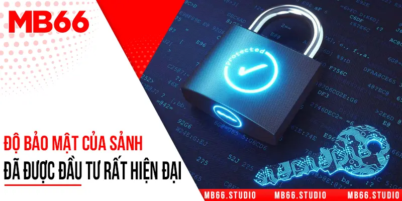 Độ bảo mật của sảnh đã được đầu tư rất hiện đại