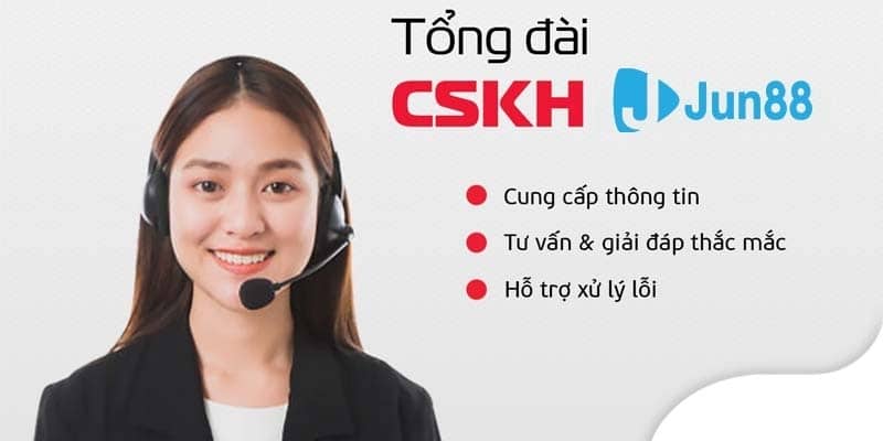 Chỉ liên hệ với hệ thống chuyên viên hỗ trợ của đơn vị Jun88 khi thật sự cần thiết