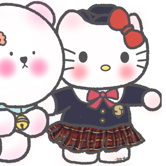 Avatar Hello Kitty đôi 26