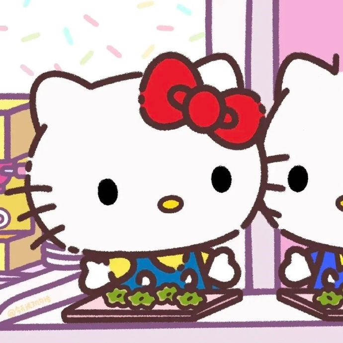 Avatar Hello Kitty đôi 25