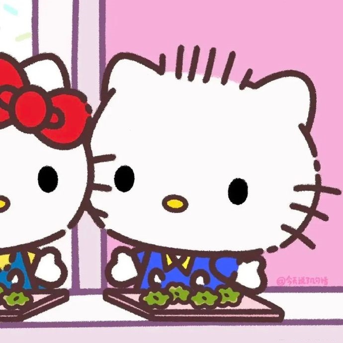 Avatar Hello Kitty đôi 24