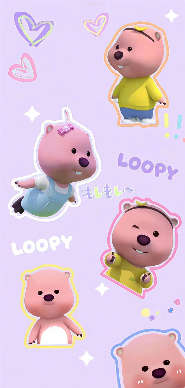 Hình nền Loopy dễ thương 44