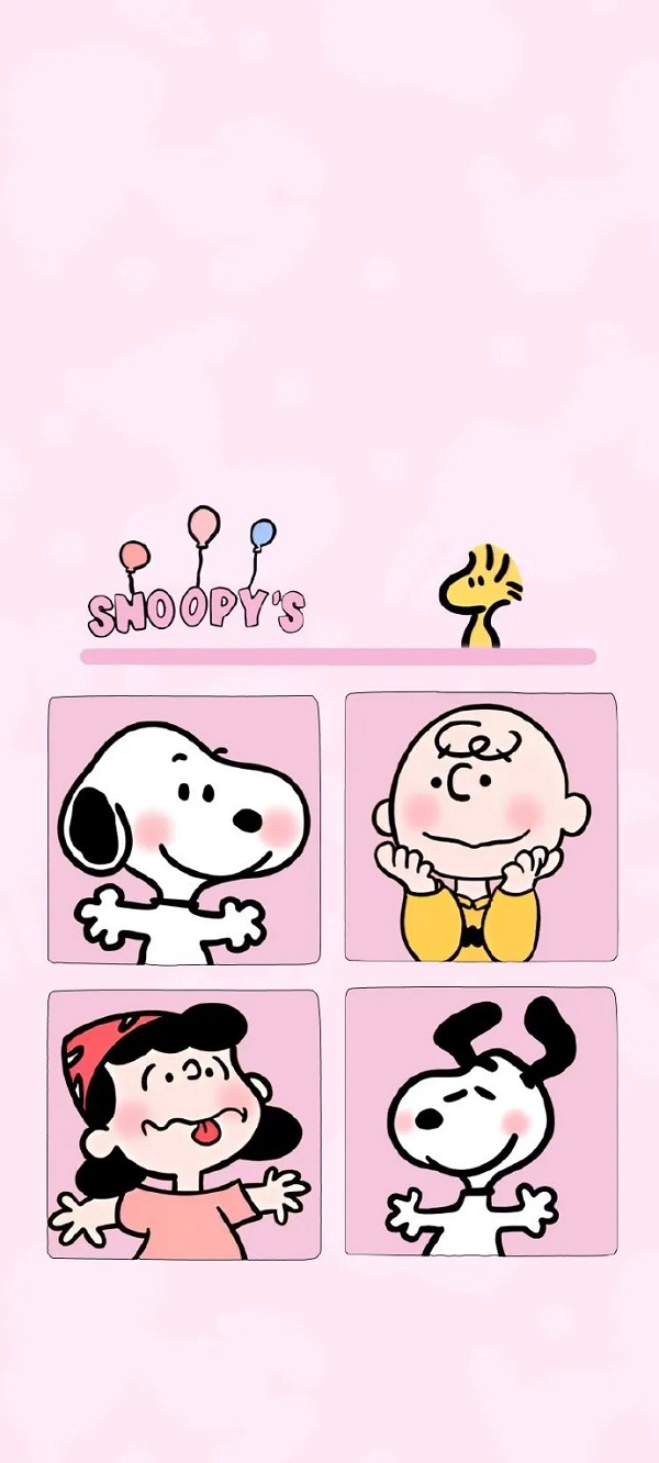 Hình nền Snoopy đáng yêu 9