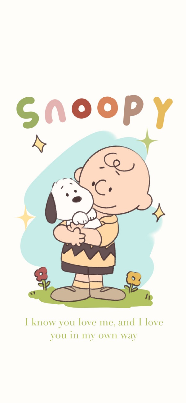 Hình nền Snoopy anime cute 16