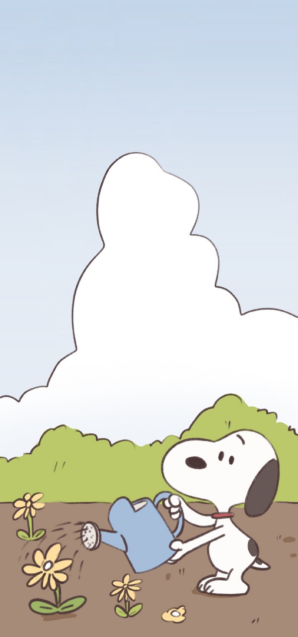 Hình nền Snoopy anime cute 17