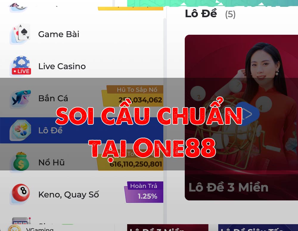 Phương pháp soi cầu đỉnh cao được chia sẻ từ One88