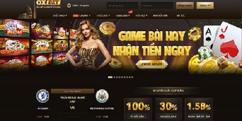 Hướng nhận ưu đãi khuyến mãi OXBET đơn giản