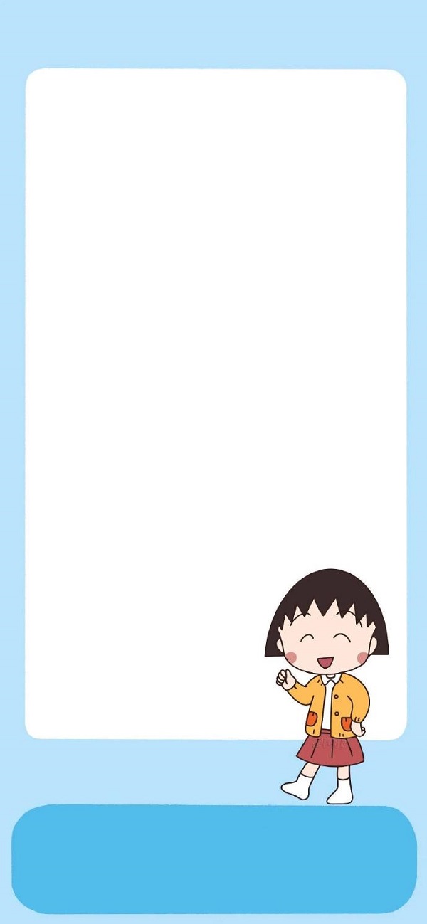 Hình nền Chibi Maruko-chan cho iphone 6