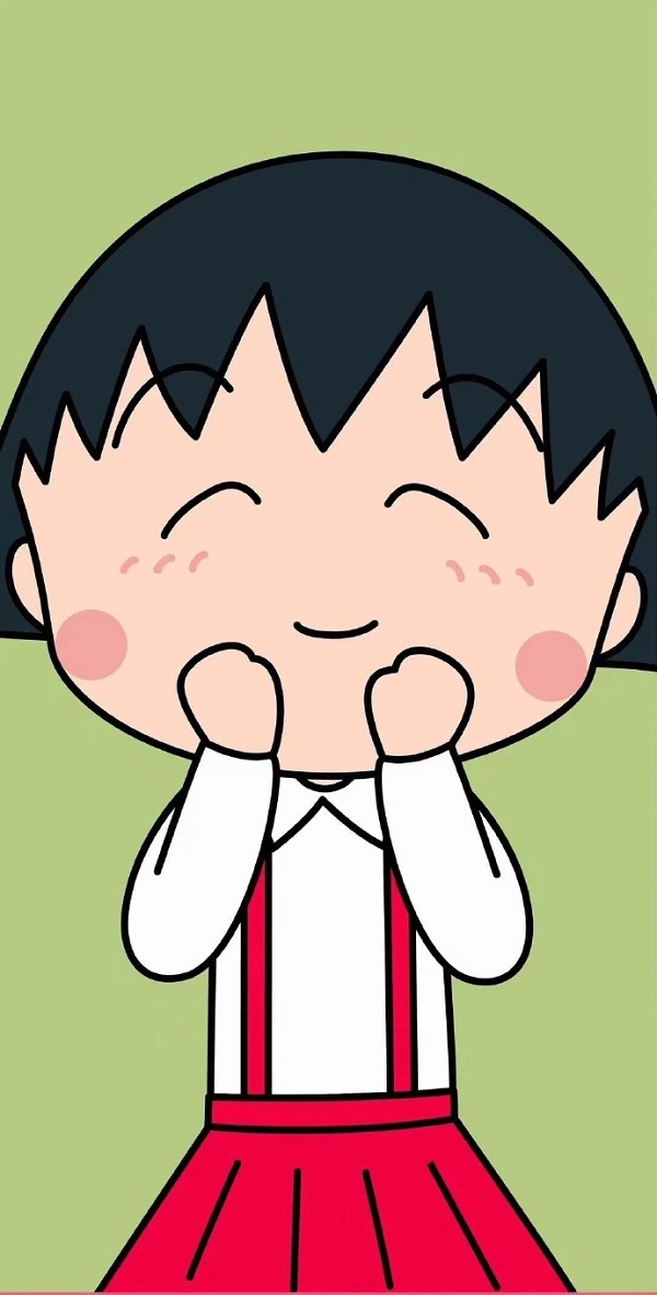 Hình nền Chibi Maruko-chan dễ thương 25