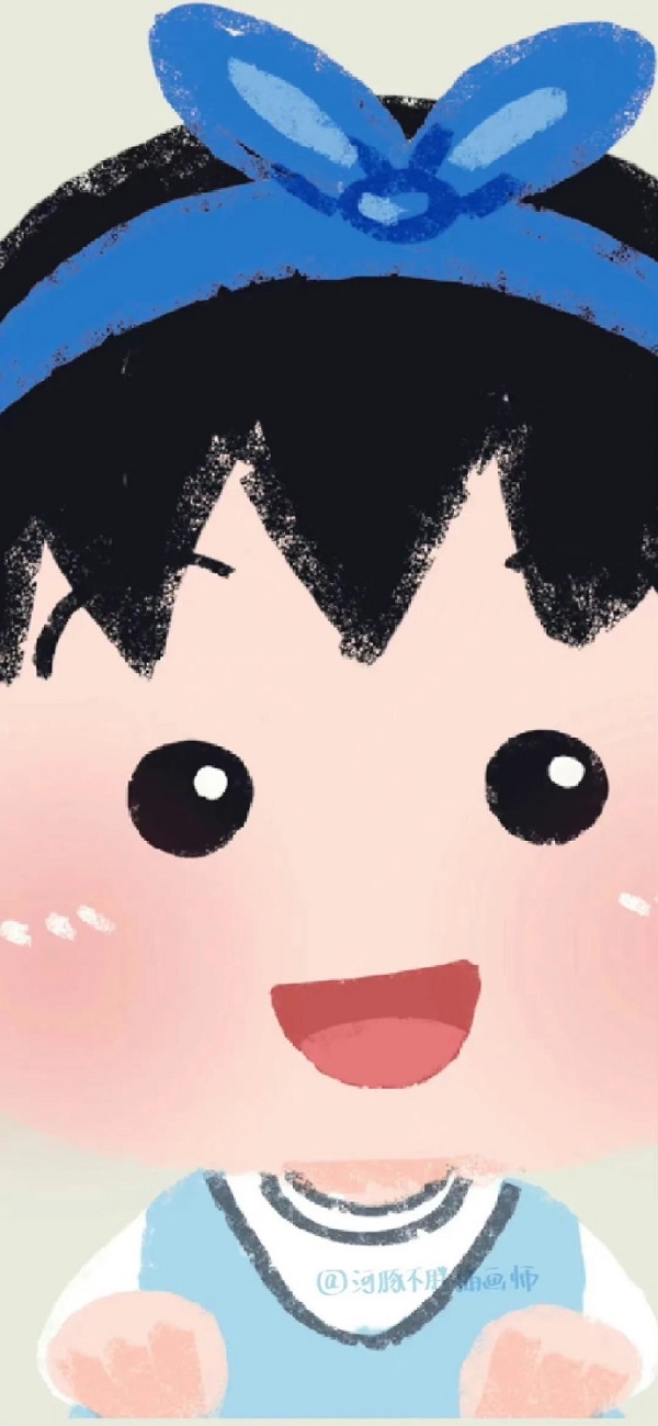 Hình nền Chibi Maruko-chan dễ thương 27