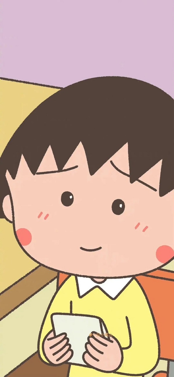 Hình nền Chibi Maruko-chan dễ thương 28