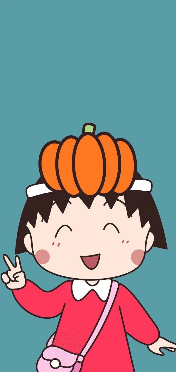 Hình nền Chibi Maruko-chan dễ thương 15