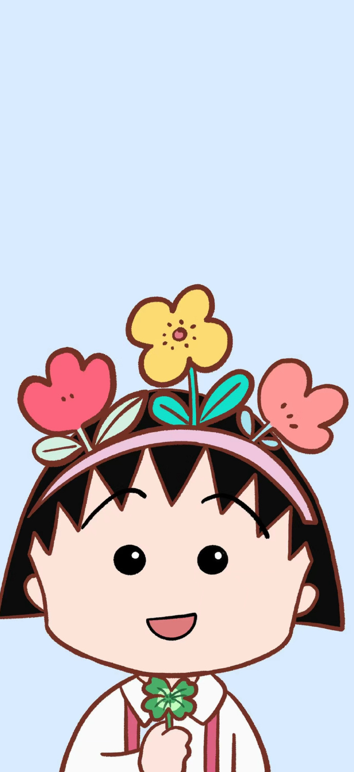 Hình nền Chibi Maruko-chan dễ thương 29