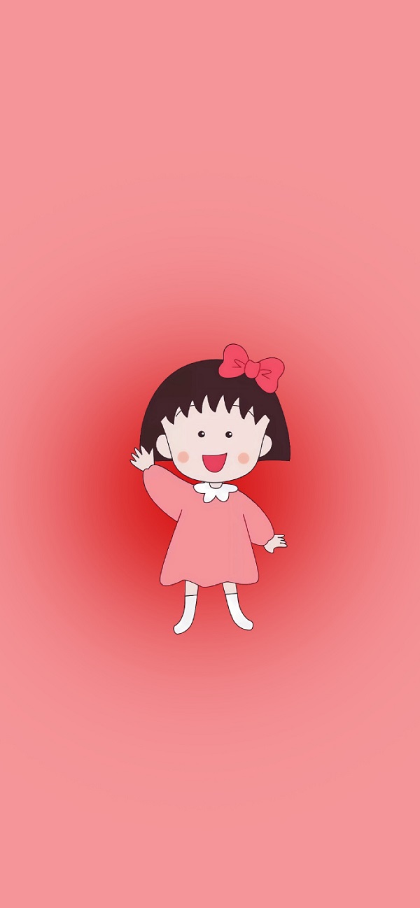 Hình nền Chibi Maruko-chan dễ thương 13