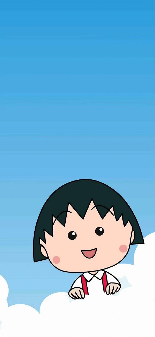 Hình nền Chibi Maruko-chan dễ thương 20