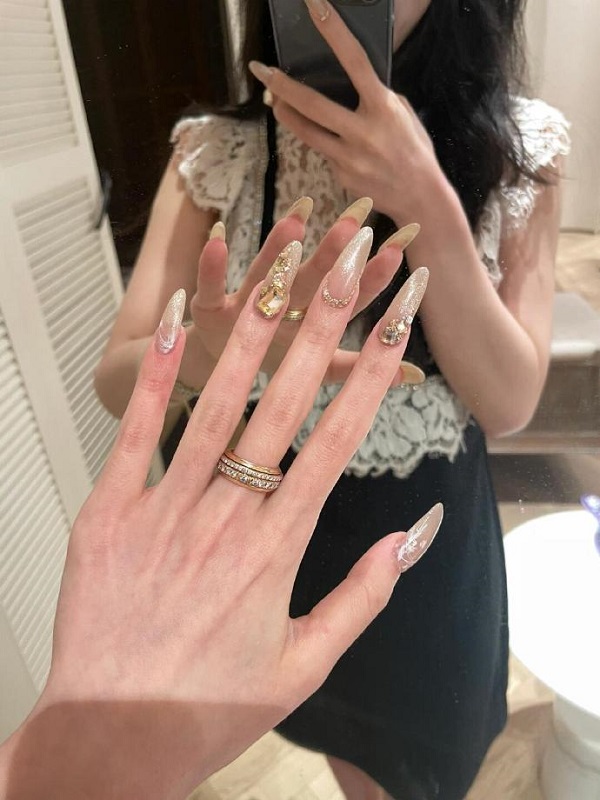 Mẫu nail sang chảnh 1