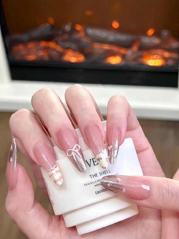 Mẫu nail sang chảnh 11