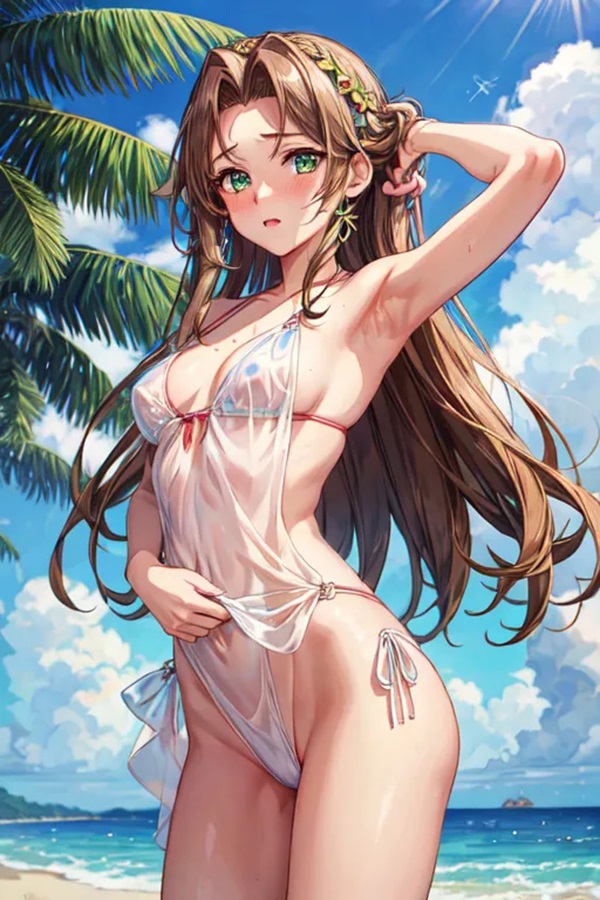 Ảnh Aerith Gainsborough hentai 11