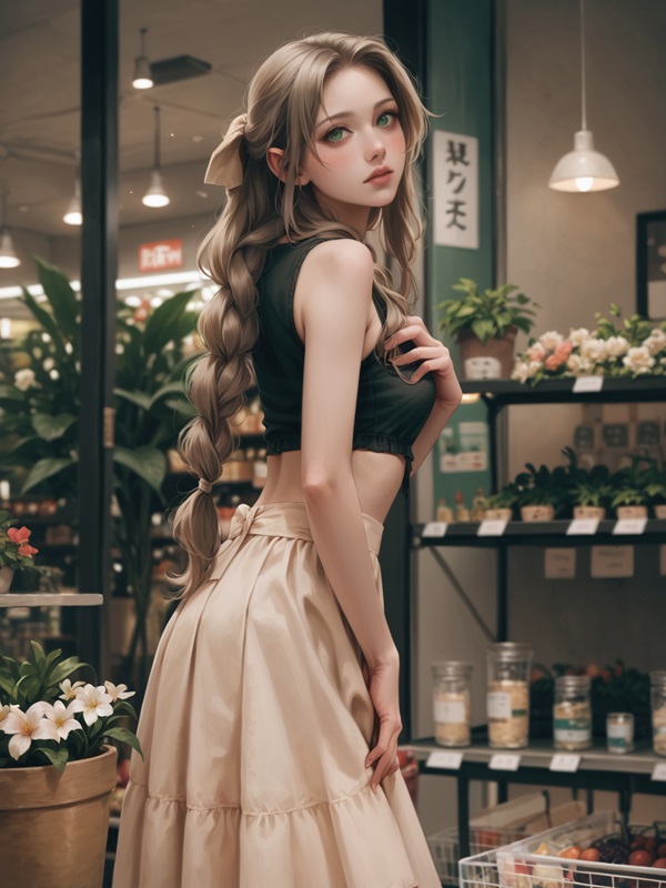 Ảnh Aerith Gainsborough sexy 11