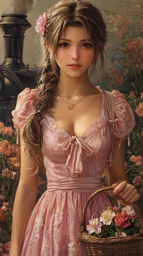 Ảnh Aerith Gainsborough sexy 4