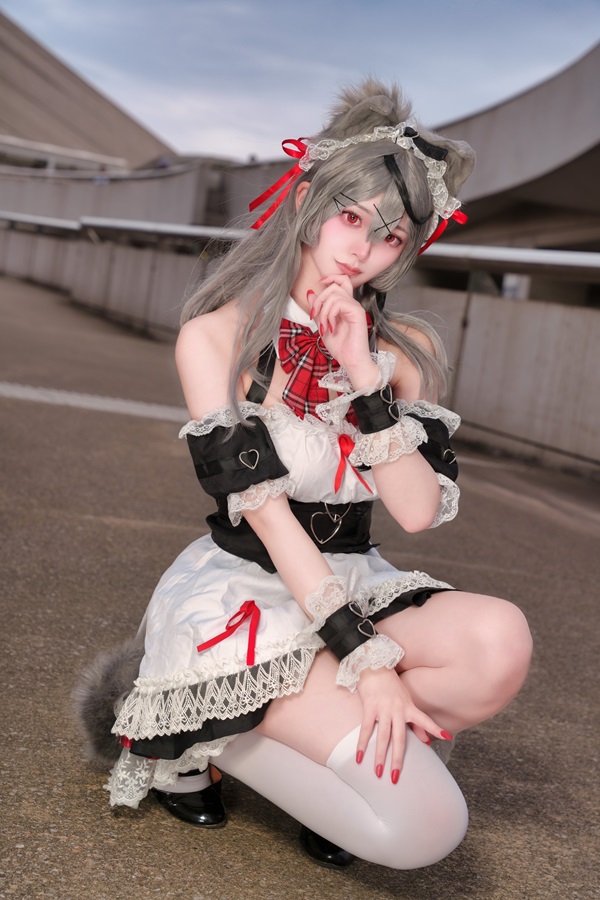 Ảnh Sakamata Chlo cosplay 12