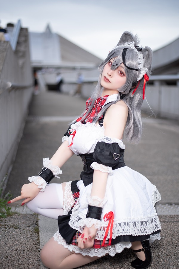 Ảnh Sakamata Chlo cosplay 13