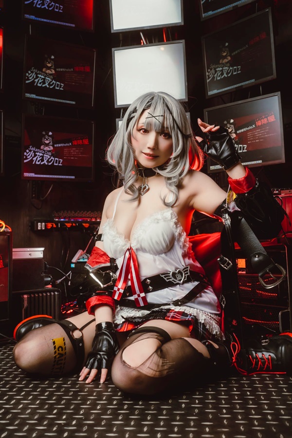 Ảnh Sakamata Chlo cosplay 8