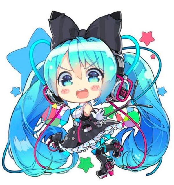 Ảnh Hatsune Miku chibi 11