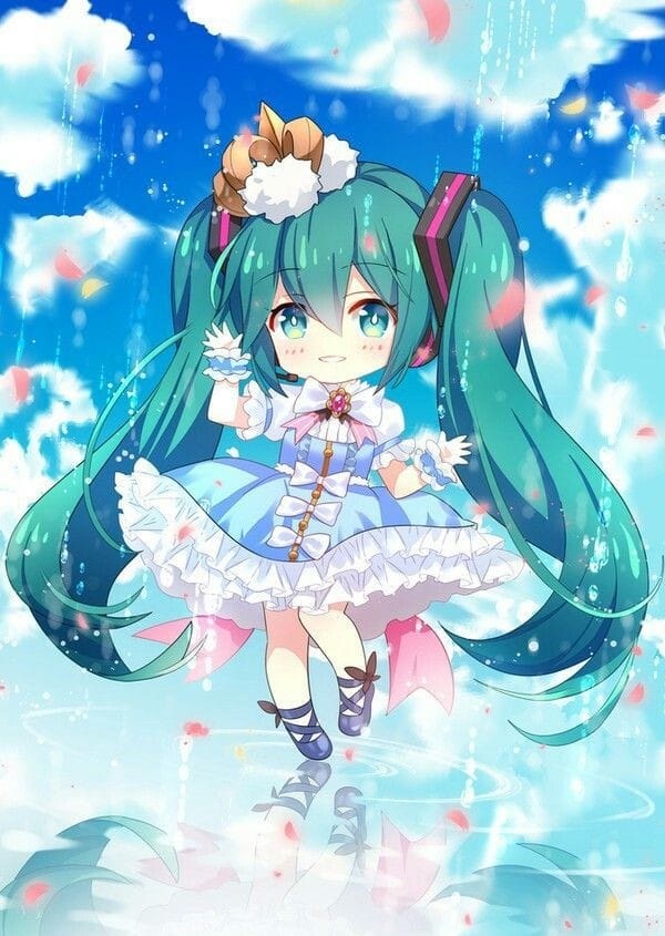 Ảnh Hatsune Miku chibi 2