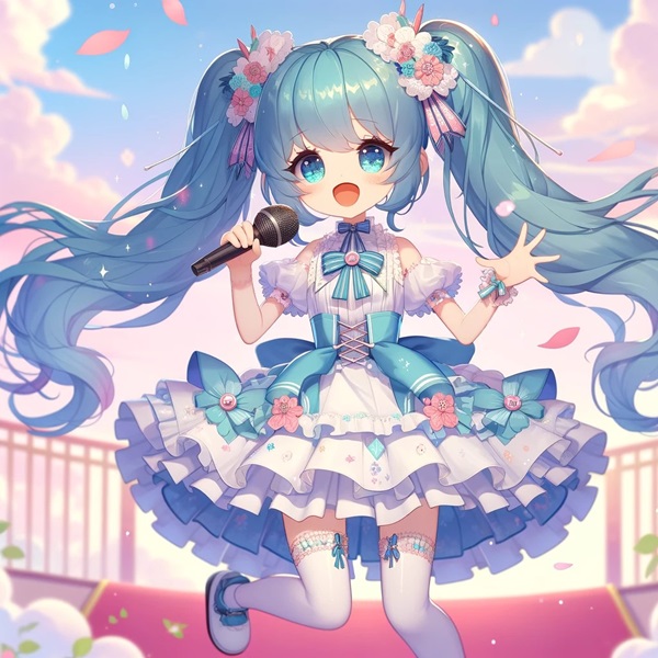 Ảnh Hatsune Miku chibi 7