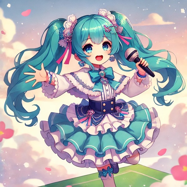 Ảnh Hatsune Miku chibi 8