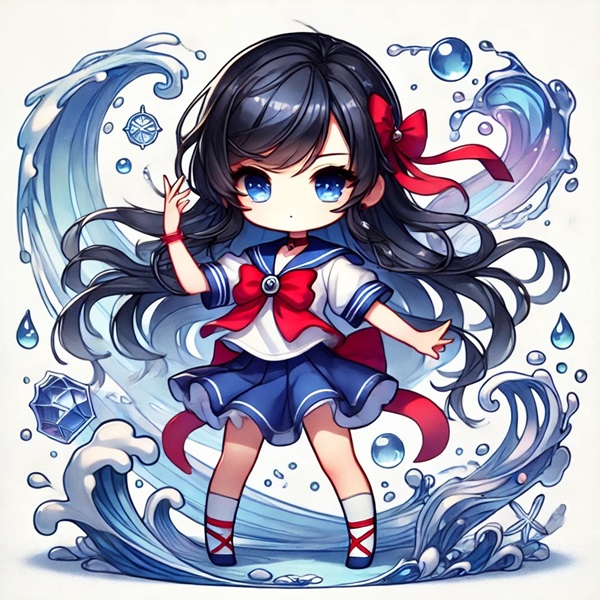 Hino Rei chibi 10