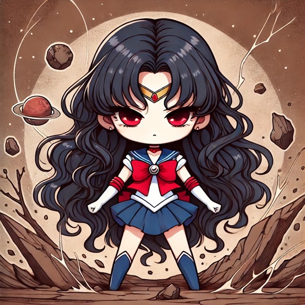 Hino Rei chibi 12