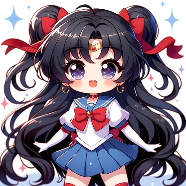 Hino Rei chibi 3