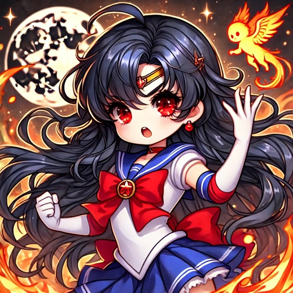 Hino Rei chibi 5