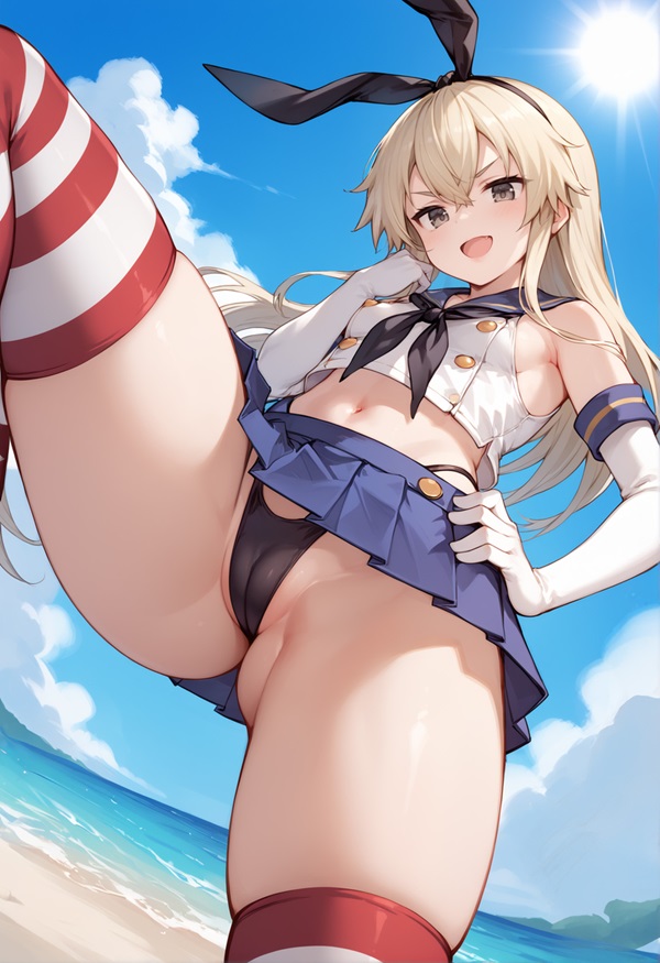 Ảnh Shimakaze bikini 2