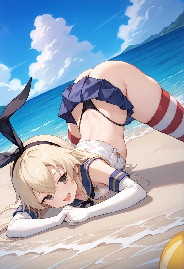 Ảnh Shimakaze bikini 4