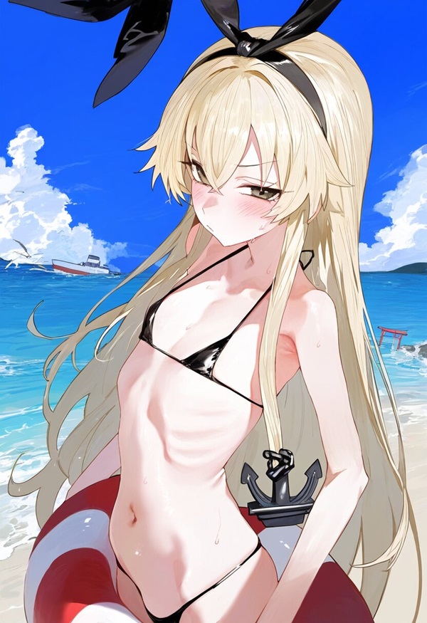 Ảnh Shimakaze bikini 8