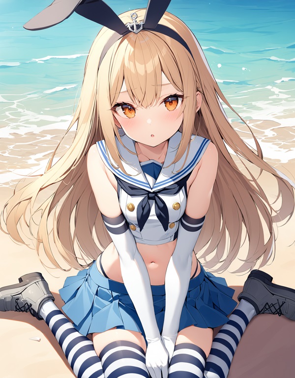 Ảnh Shimakaze cute 9