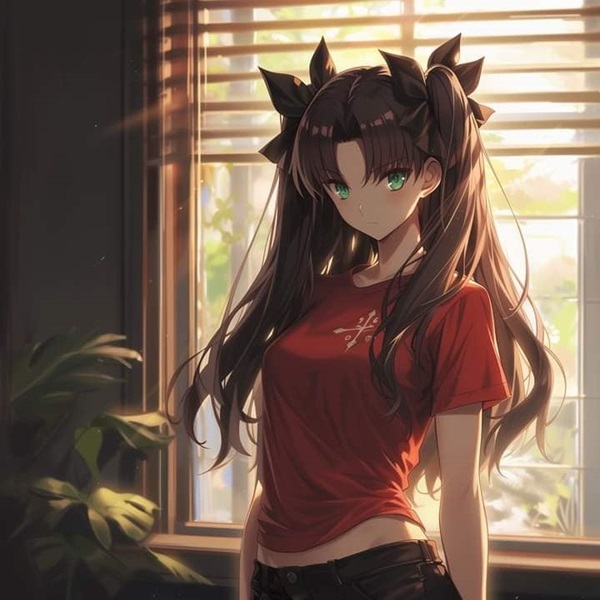 Ảnh Tohsaka Rin ngầu 4