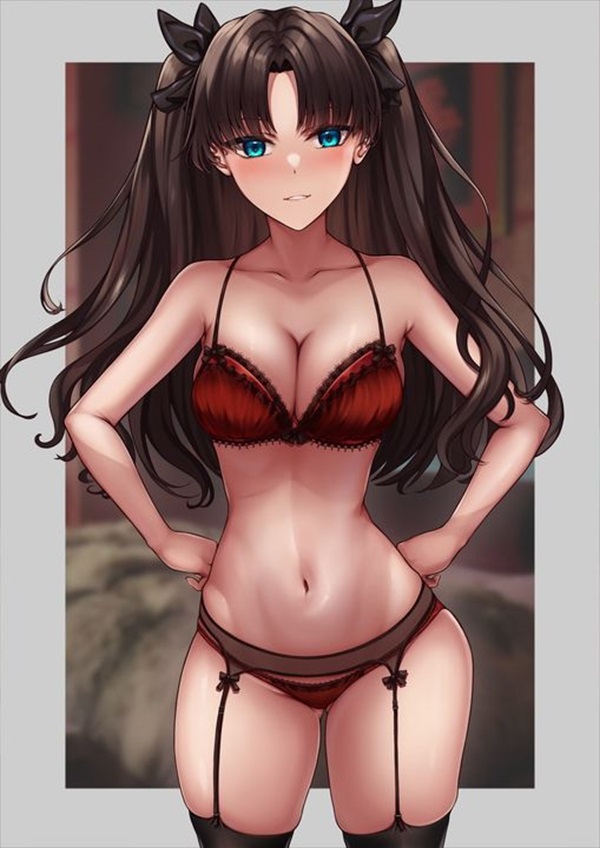 Ảnh Tohsaka Rin sexy 14