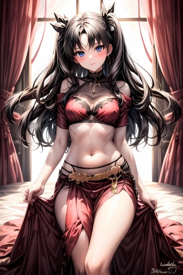 Ảnh Tohsaka Rin sexy 16